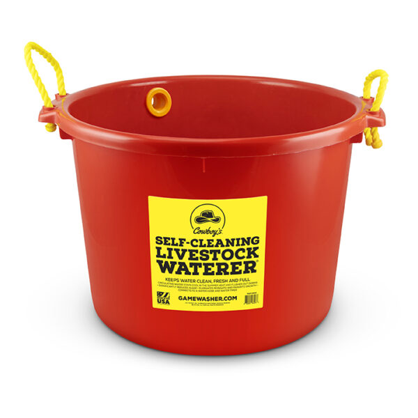 Livestock Waterer - red
